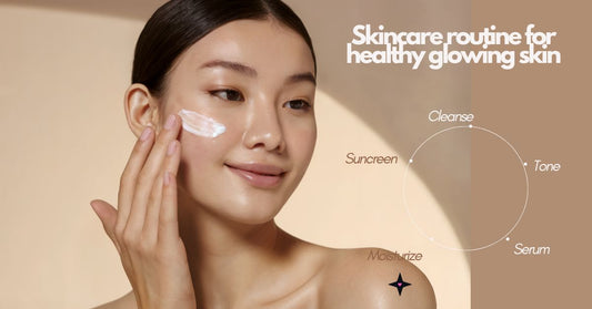 Pinkalulu glow routine for healthy glowing skin
