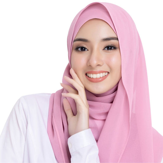Woman with Pinkalulu Brow Liner on a white background